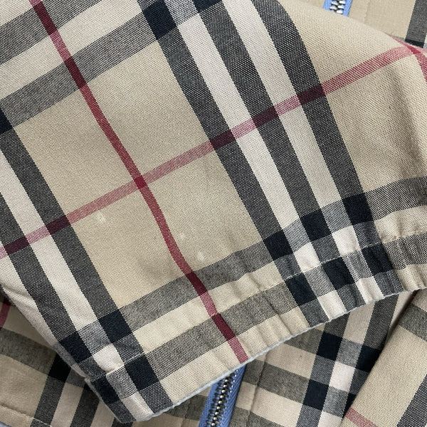 Vintage Burberry Reversible Jacket Nova Check, Size Medium