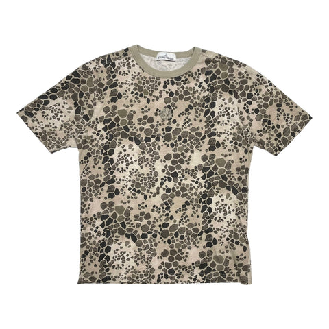 Stone Island Alligator Camo T-Shirt, Size Medium