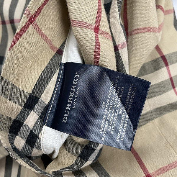 Vintage Burberry Reversible Jacket Nova Check, Size Medium