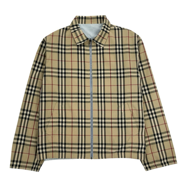 Vintage Burberry Reversible Jacket Nova Check, Size Medium