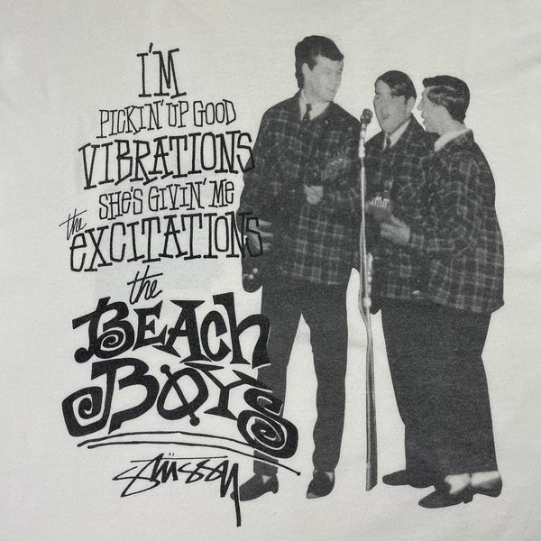 Stussy Beach Boys T-Shirt, Size Large