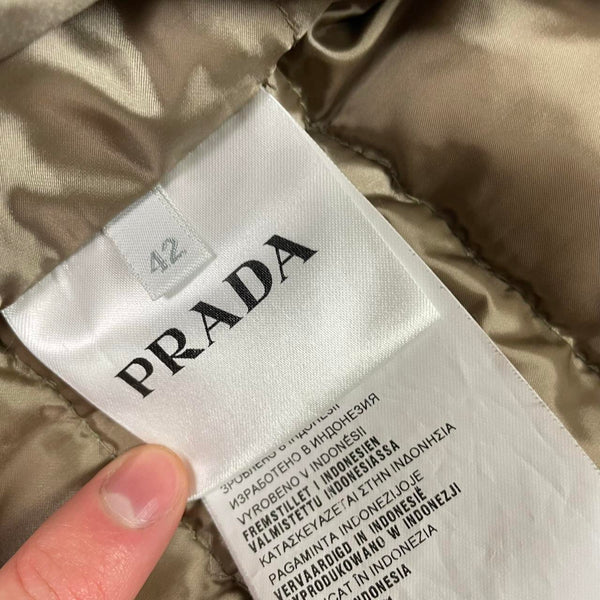 Prada Puffer Jacket, Size UK10