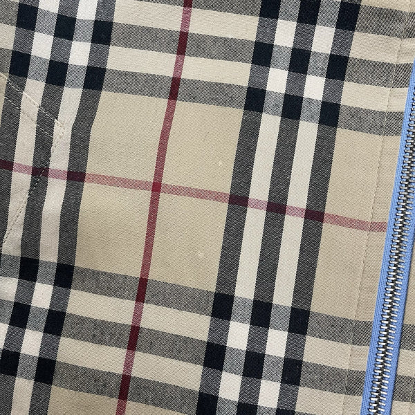 Vintage Burberry Reversible Jacket Nova Check, Size Medium