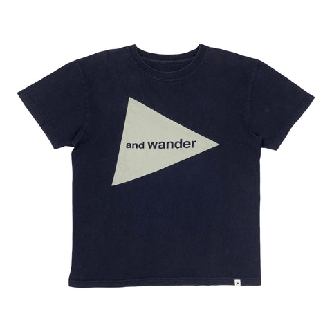 And Wander Logo T-Shirt, Size Small