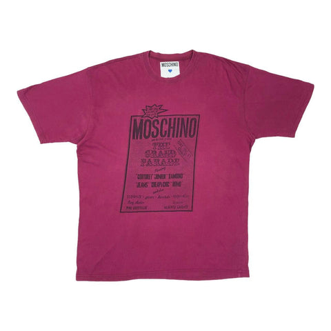 Vintage Moschino T-Shirt, Size Large