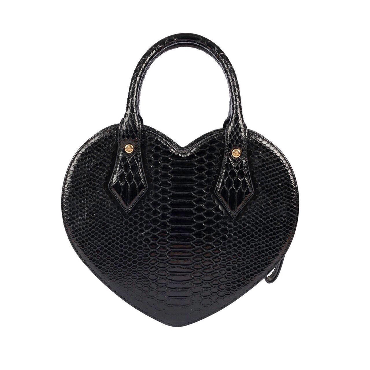 Vivienne westwood chancery online heart bag black