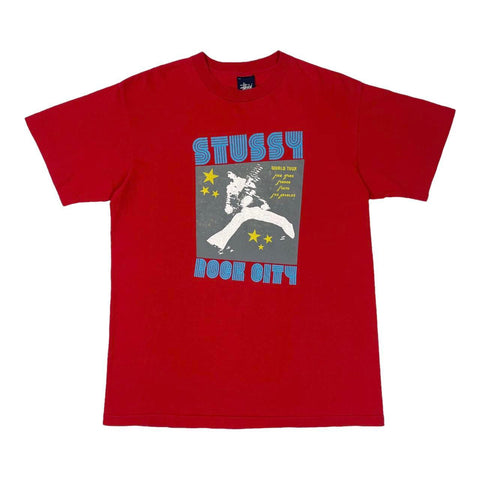 Stussy Rock City T-Shirt, Size Medium