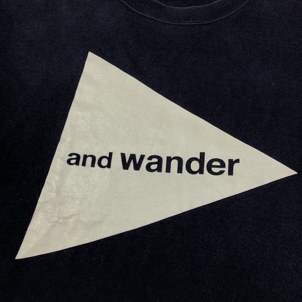 And Wander Logo T-Shirt, Size Small