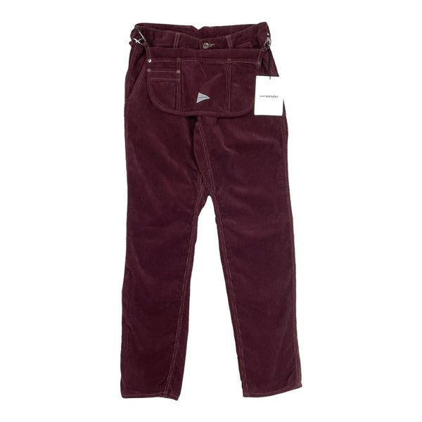 And Wander Corduroy Apron Pants, Size 28