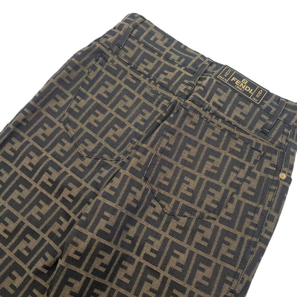 Fendi Monogram Trousers, Size W26”