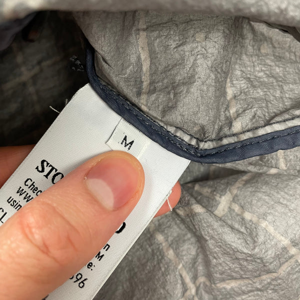 Stone Island Reflective Grid on Lamy-TC Jacket, Size Medium