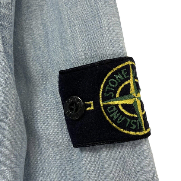 Stone Island Denim Chambray Shirt, Size XL
