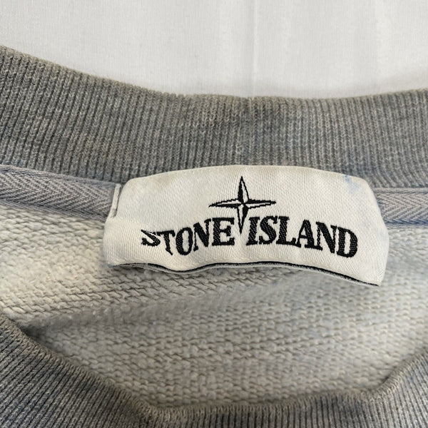 Stone Island Dust Colour Treatment Sweatshirt, Size Small