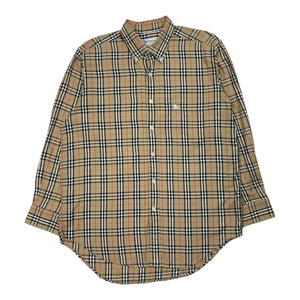 Vintage Burberry Nova Check Shirt, Size Large