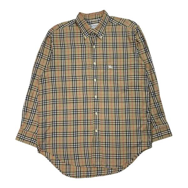 Vintage Burberry Nova Check Shirt, Size Large