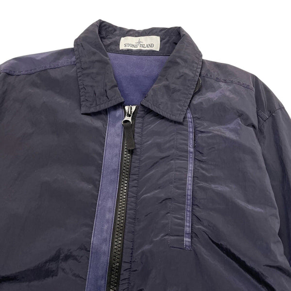 Stone Island Nylon Overshirt, Size Large