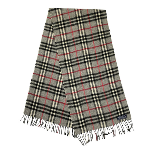 Burberry Nova Check Scarf 100% Cashmere