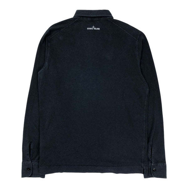 Stone Island Longsleeve Polo, Size Large