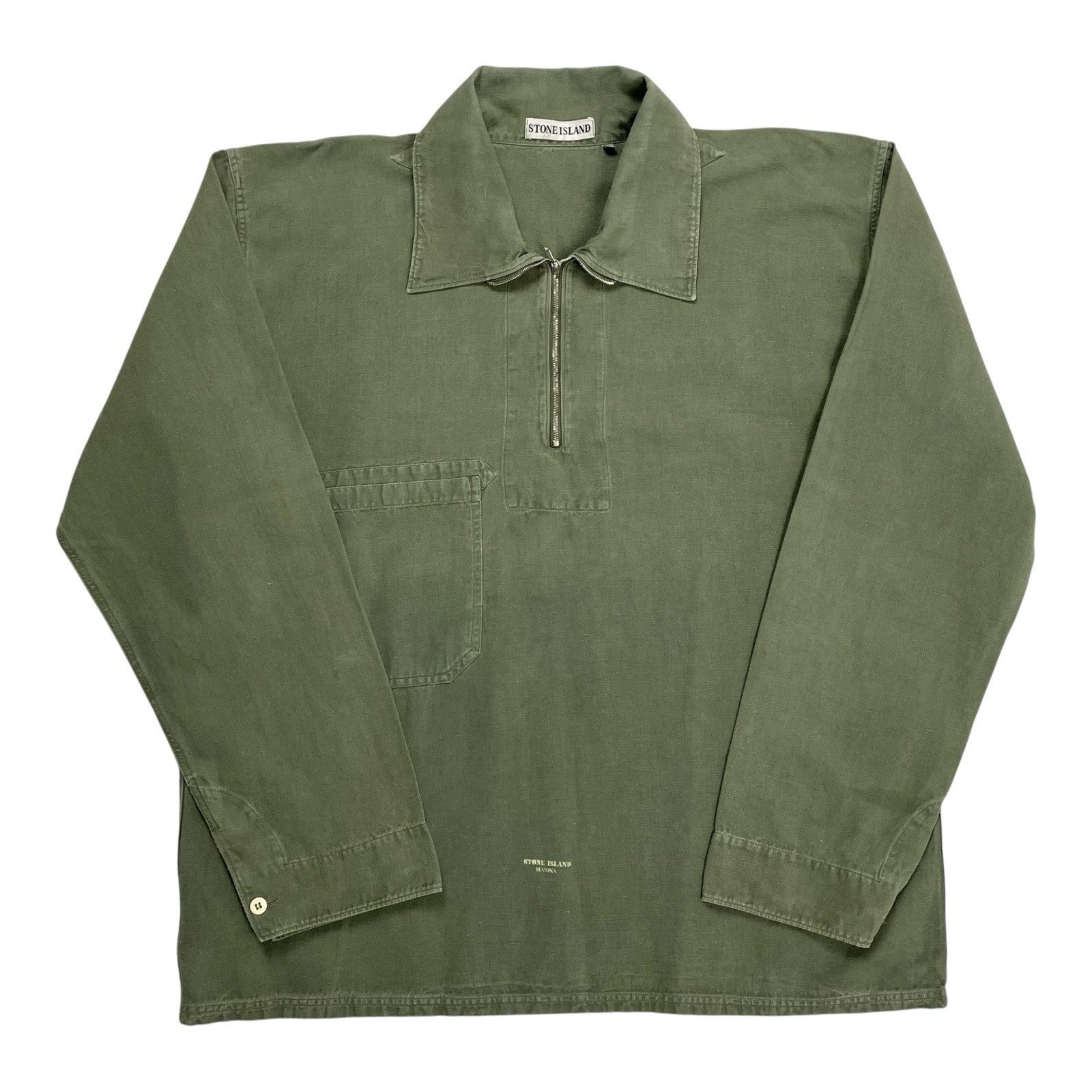 Vintage Stone Island Marina 1/4 Zip Jumper, Size XL