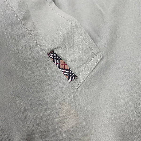 Vintage Burberry Nova Check Reversible Harrington, Size Large