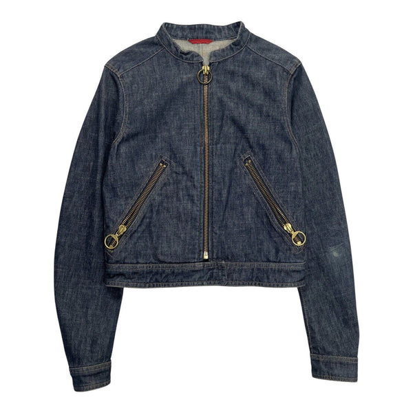 Vintage Prada Sport Denim Jacket, Size IT42 UK8