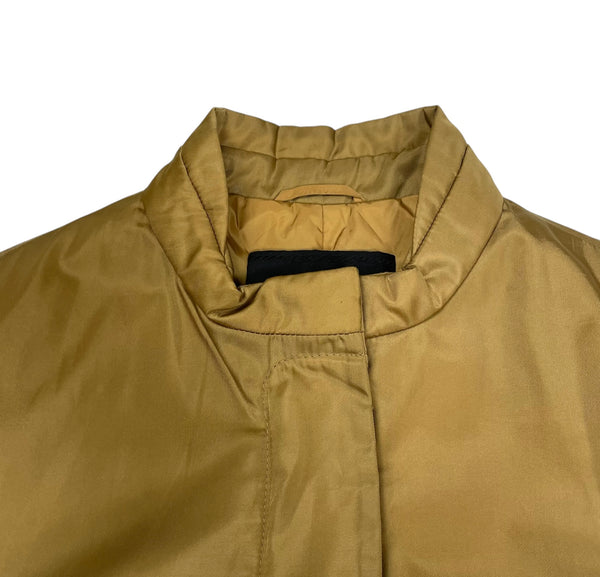 Vintage Prada Nylon Trench Jacket, Size 10