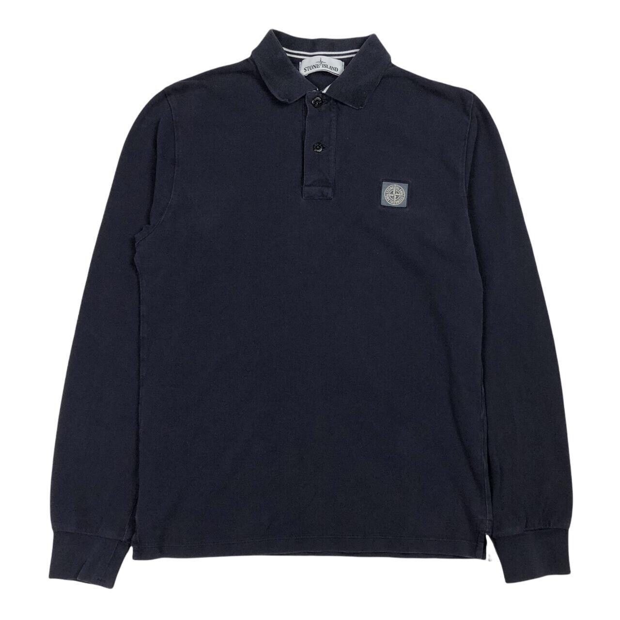 Stone Island Long Sleeve Polo Shirt, Size Small
