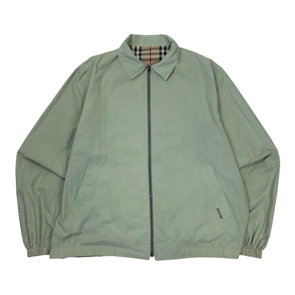 Vintage Burberry Nova Check Reversible Harrington, Size Large