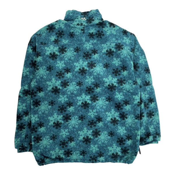 Montbell Snowflake Christmas Fleece, Size Medium