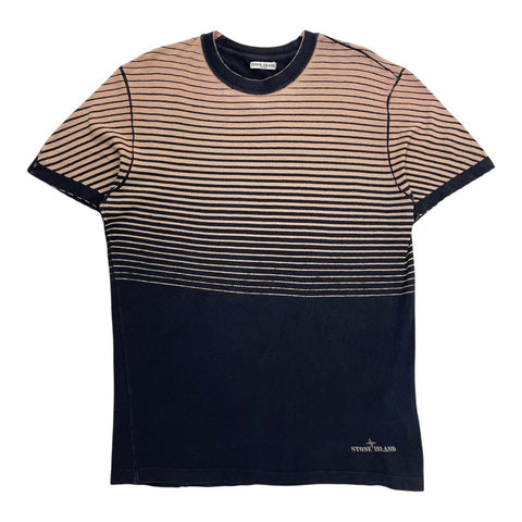 Vintage Stone Island Striped T-Shirt, Size Large