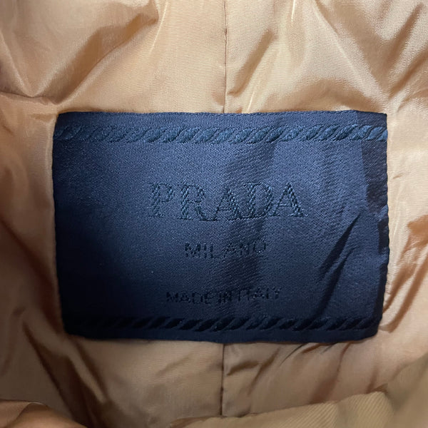 Vintage Prada Nylon Trench Jacket, Size 10