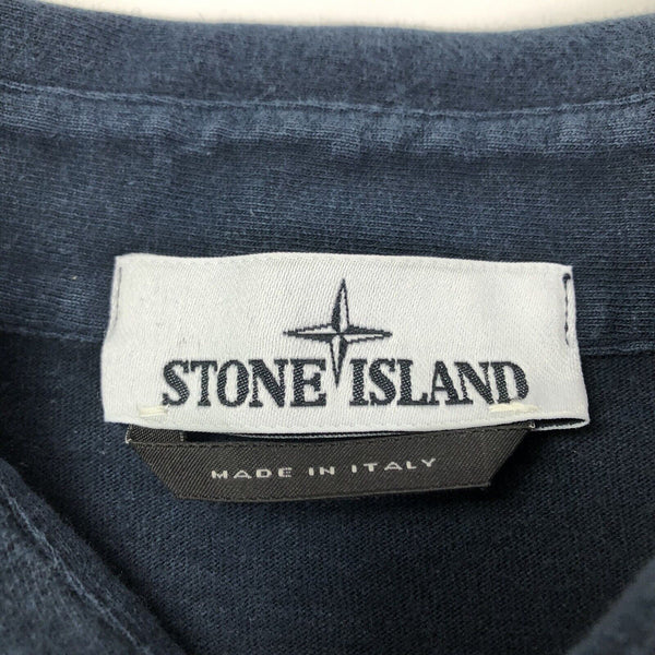 Stone Island Longsleeve Polo, Size Large