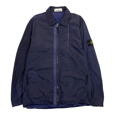 Stone Island Nylon Overshirt, Size Large