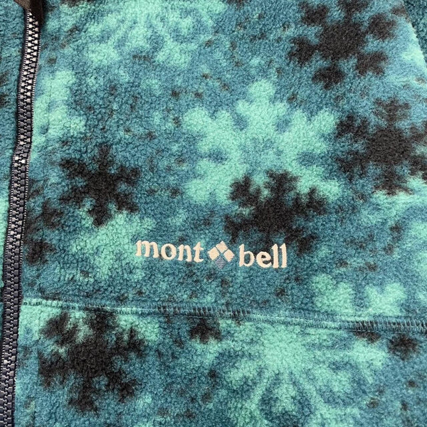 Montbell Snowflake Christmas Fleece, Size Medium
