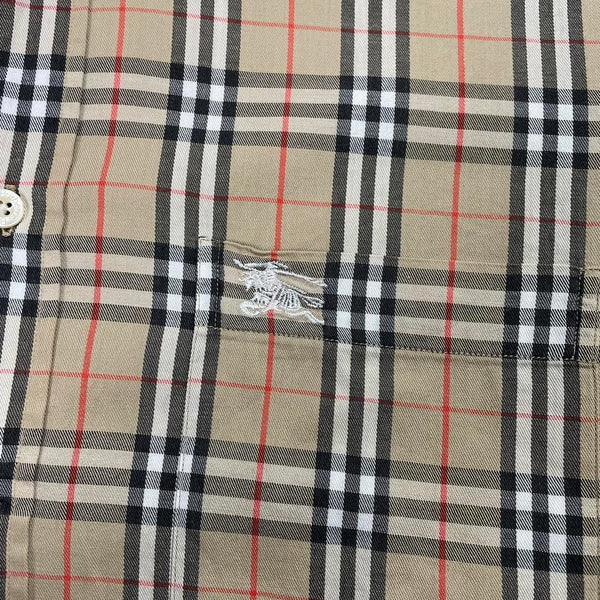 Vintage Burberry Nova Check Shirt, Size Large