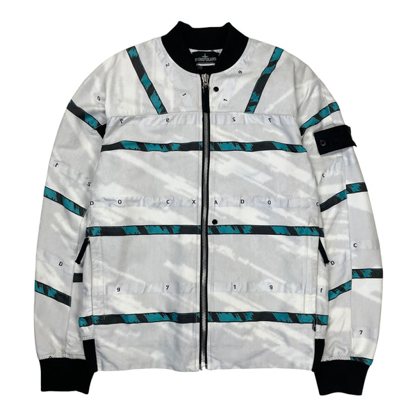 Stone Island Shadow Project DPM Chine Jacquard Bomber, Size Medium