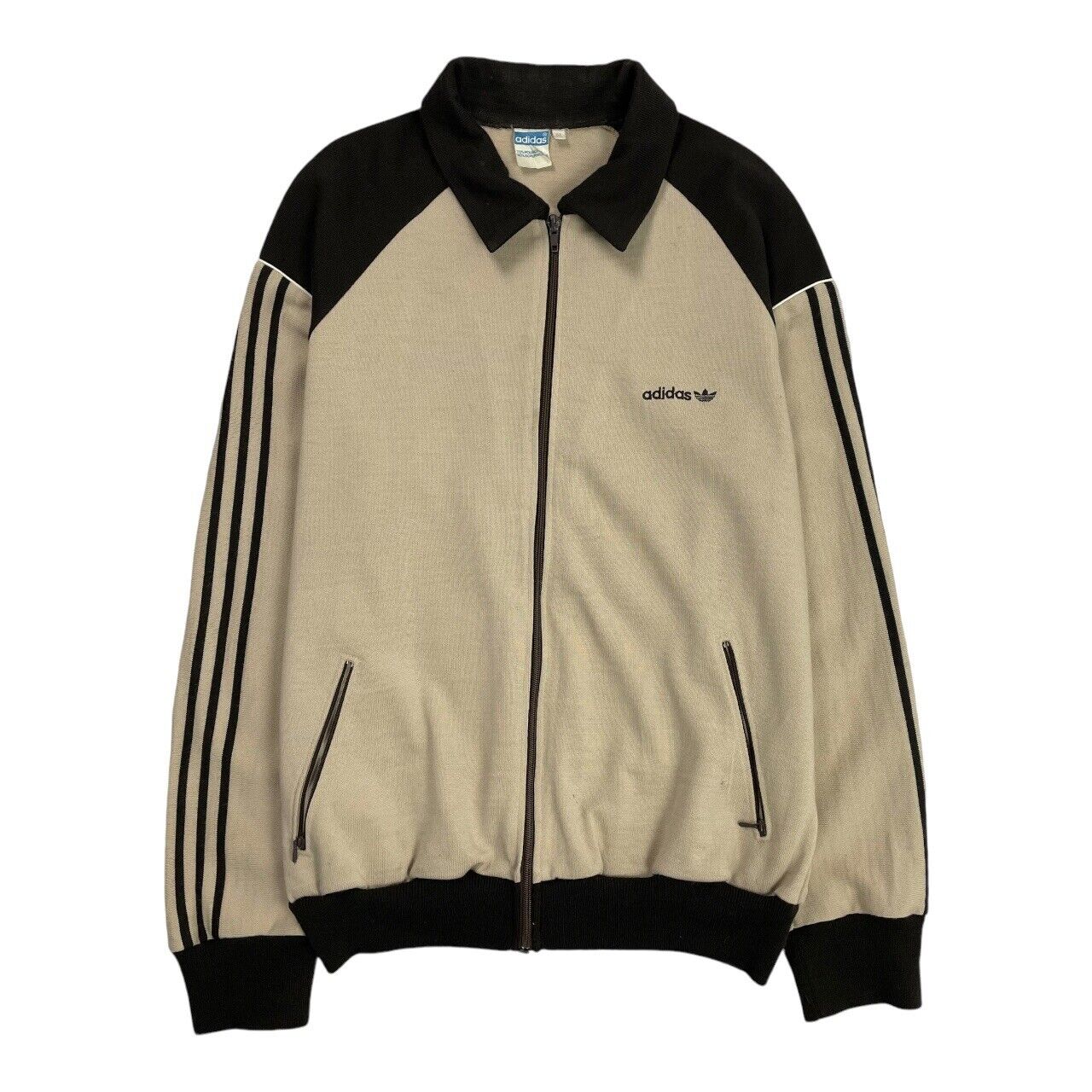 Vintage 70s Adidas Jacket Track Top Made in West Germany, Size 52 Approx M/L