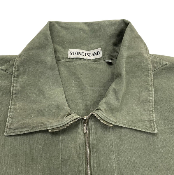 Vintage Stone Island Marina 1/4 Zip Jumper, Size XL