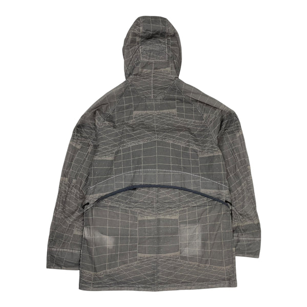 Stone Island Reflective Grid on Lamy-TC Jacket, Size Medium