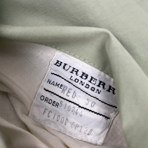 Vintage Burberry Nova Check Reversible Harrington, Size Large