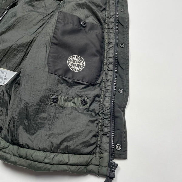 Stone Island Crinkle Reps Gilet, Size Large