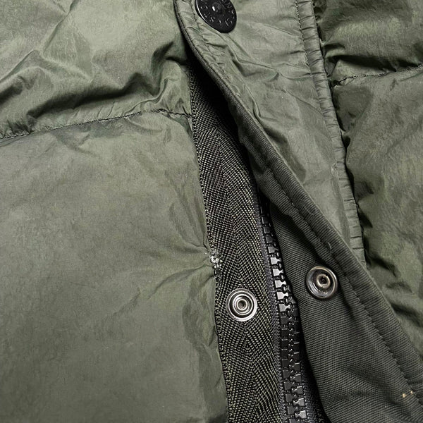 Stone Island Crinkle Reps Gilet, Size Large