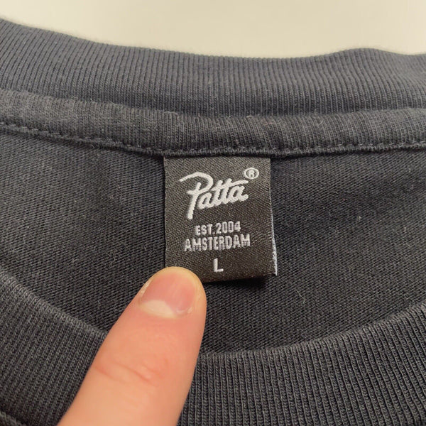 Patta L/S T-Shirt, Size Large