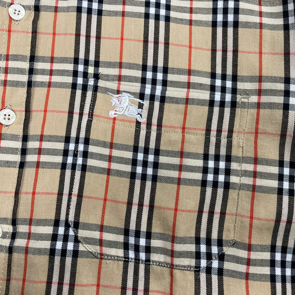 Vintage Burberry Nova Check Shirt, Size XL