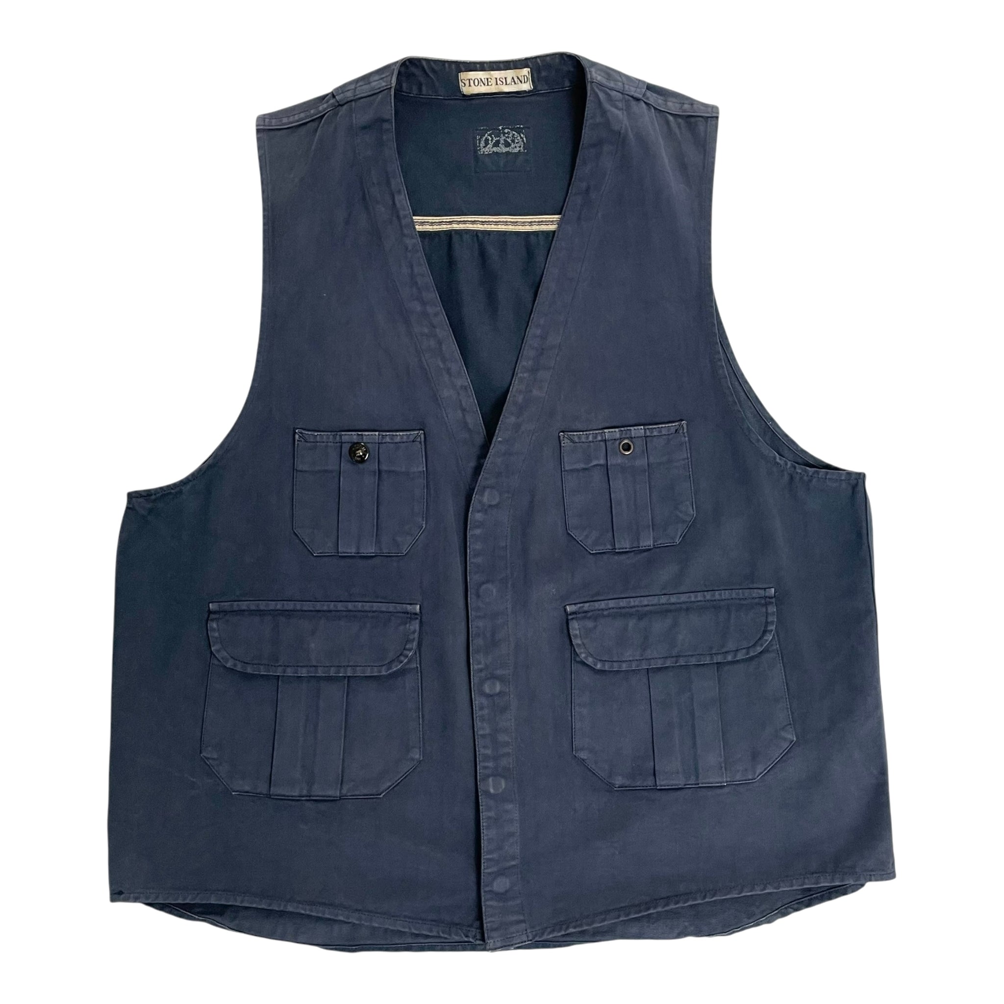Vintage Stone Island 80s Vest, Size Large