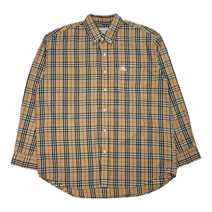 Vintage Burberry Nova Check Shirt, Size XL