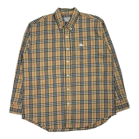 Vintage Burberry Nova Check Shirt, Size Large
