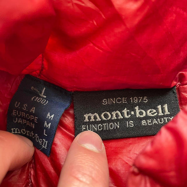 Montbell Puffer Jacket, Size Medium