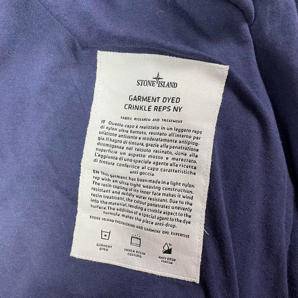 Stone Island Crinkle Reps Bomber, Size XXL