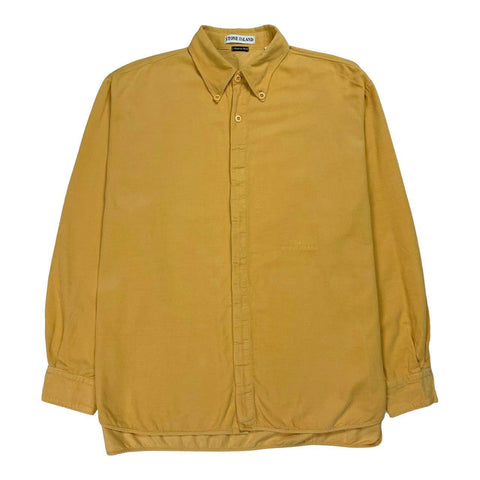 Vintage Stone Island Corduroy Shirt, Size Large